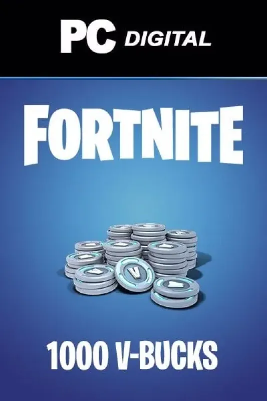 Fortnite 1000 V-Bucks – ONLY FOR WINDOWS PC – Epic Games (Digital Download)