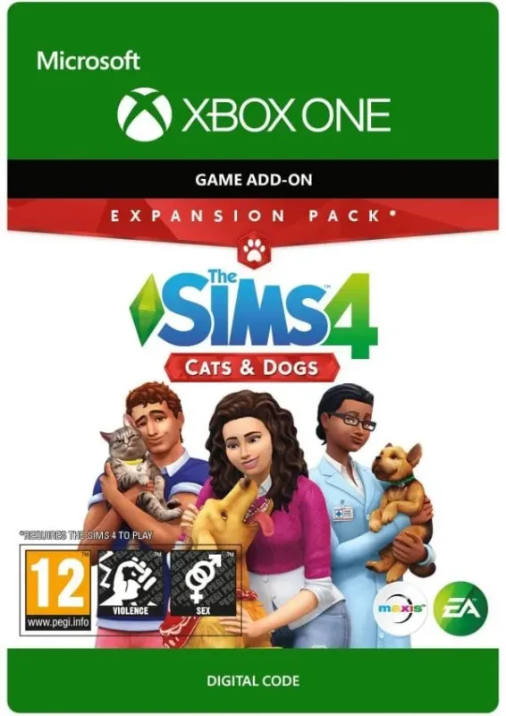 The Sims 4 + Cats & Dogs DLC Bundle XBOX One (Digital Download)