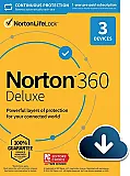 Norton 360 Deluxe EU ONLY (1 Year / 3 Devices) + 25 GB Cloud Storage (Latest Version + Free Updates)